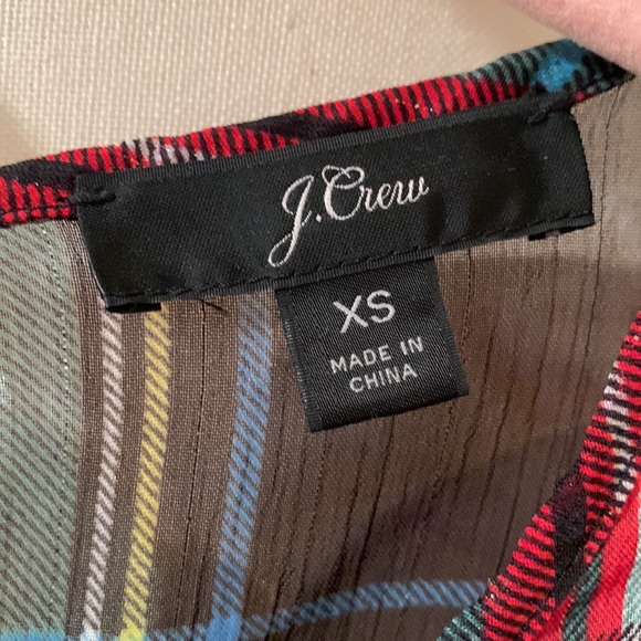 ❤️J. Crew❤️Stewart Tartan Plaid Dress - Picture 6 of 9